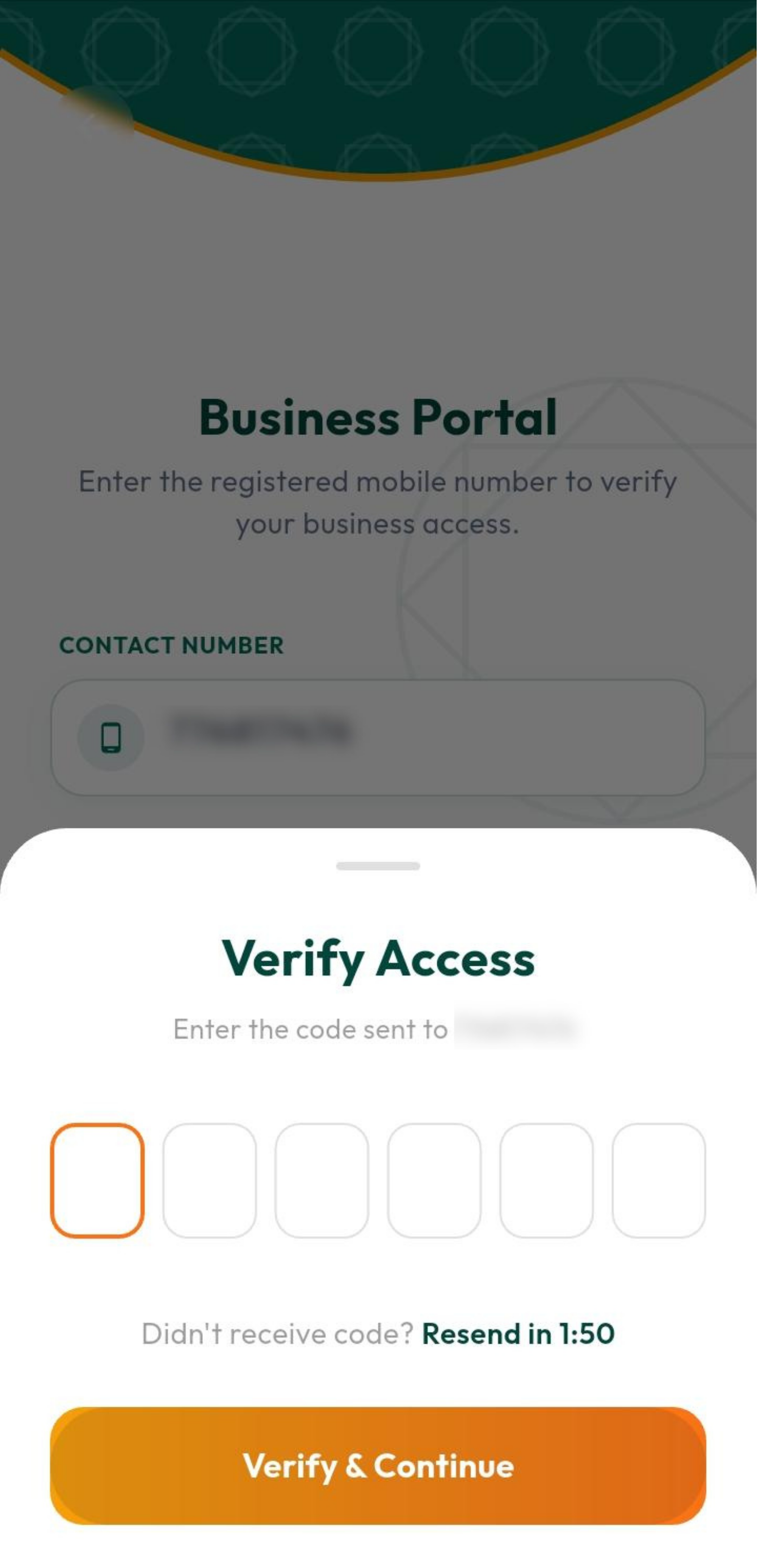 Business OTP Verification